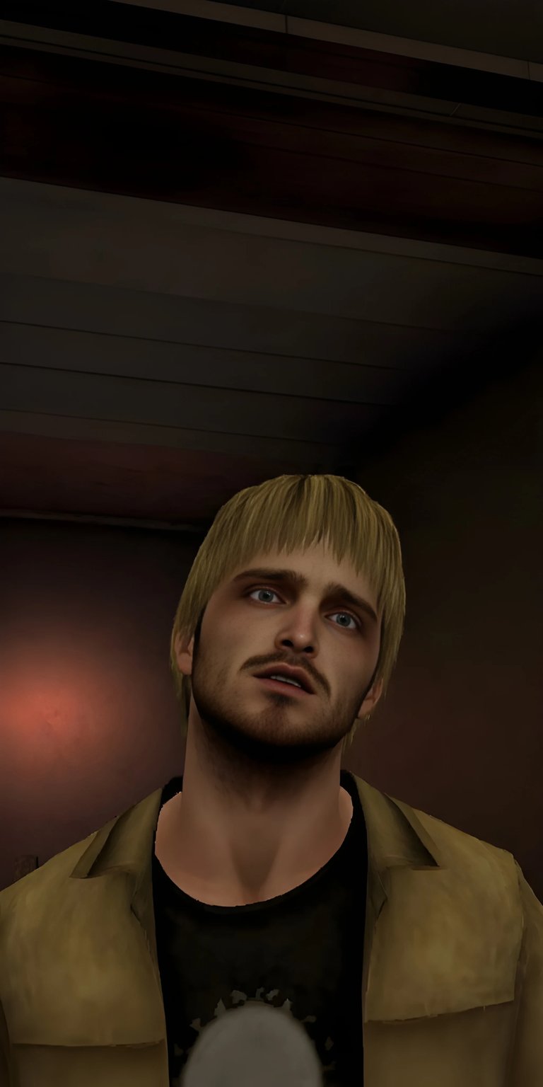 Download this high-quality Jesse Pinkman 4K wallpaper for your iPhone, featuring his blond hair, worried eyes, and a dark t-shirt under a jacket. This awesome wallpaper will make your device stand out!