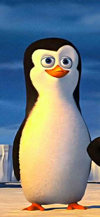 Penguins matching wallpaper iPhone