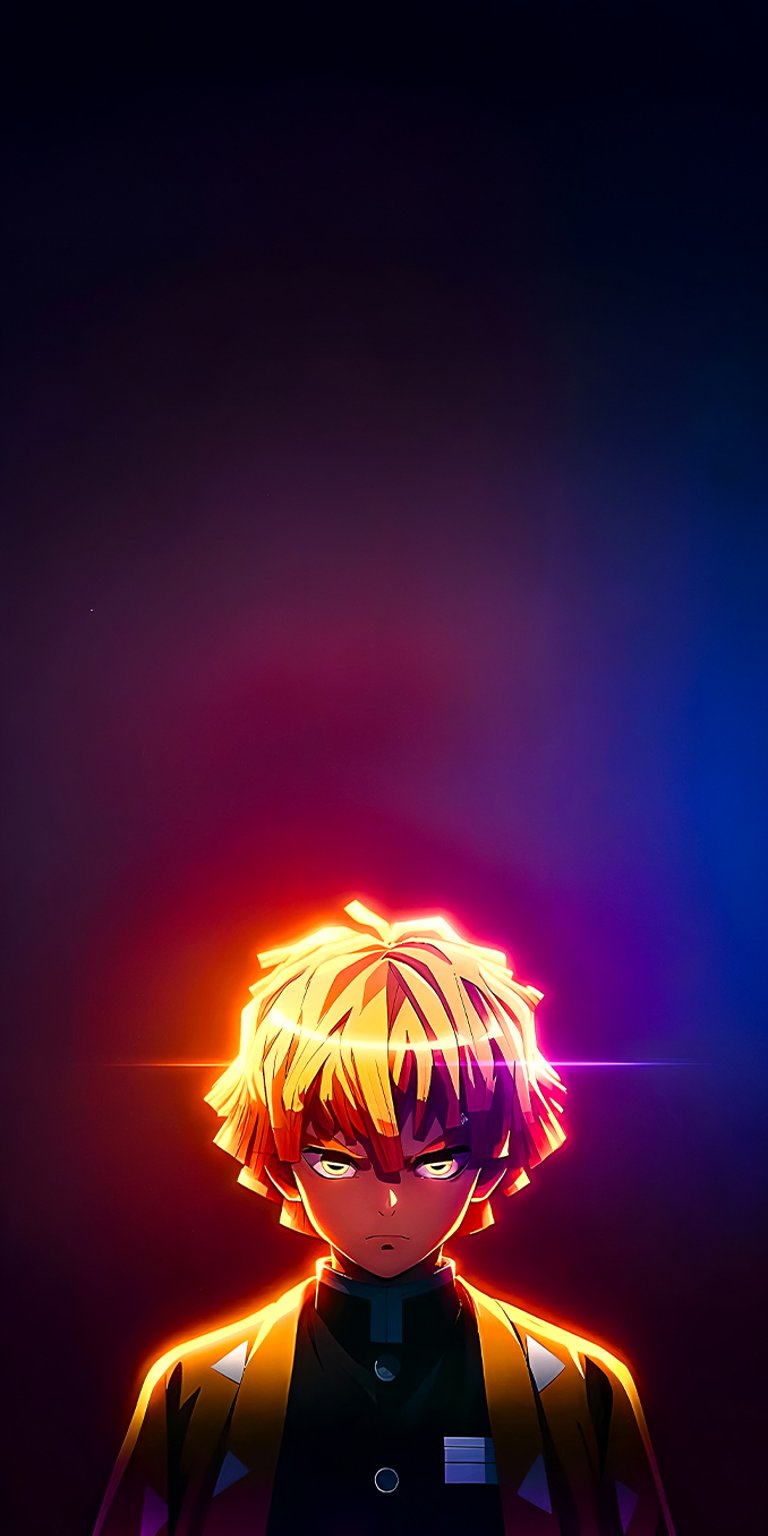 Zenitsu Agatsuma wallpaper iPhone 4K