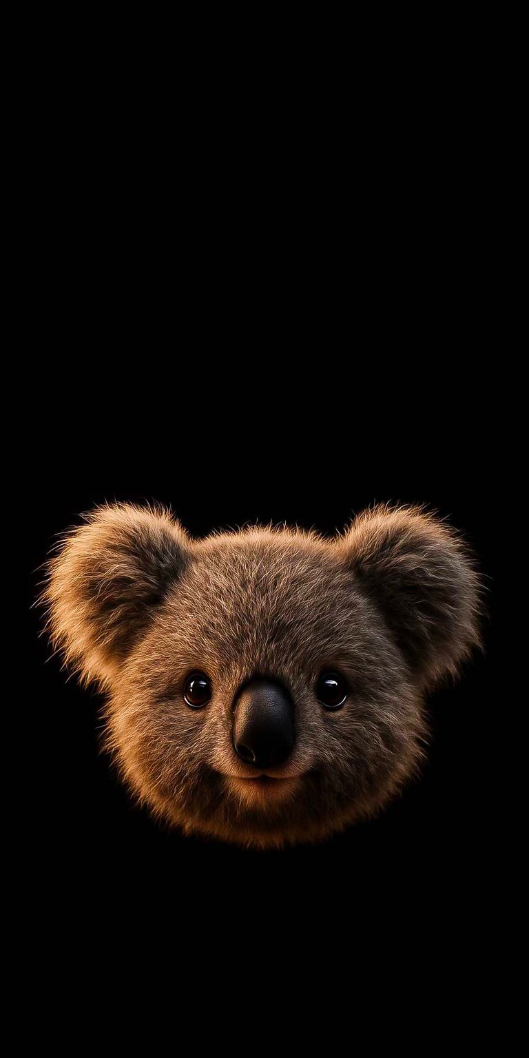 Cute koala wallpaper for iPhone HD
