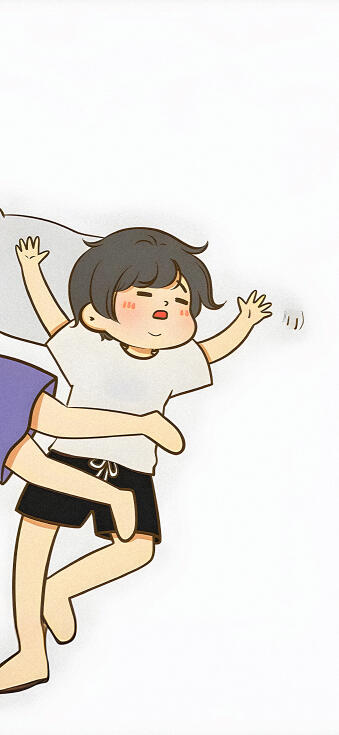 Cartoon cute matching wallpaper for iPhone