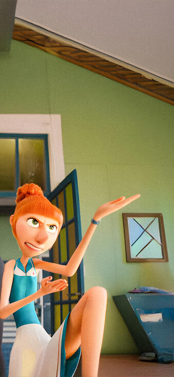 Gru tennis bat pose matching wallpaper iPhone