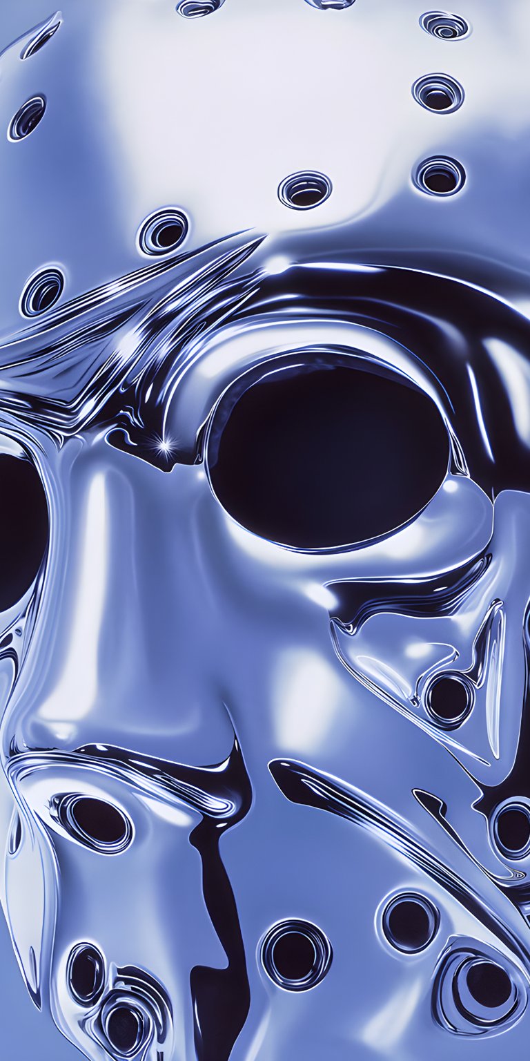 art face helmet mask liquid friday thirteenth friday 13 jason metal shiny platinum voorhees