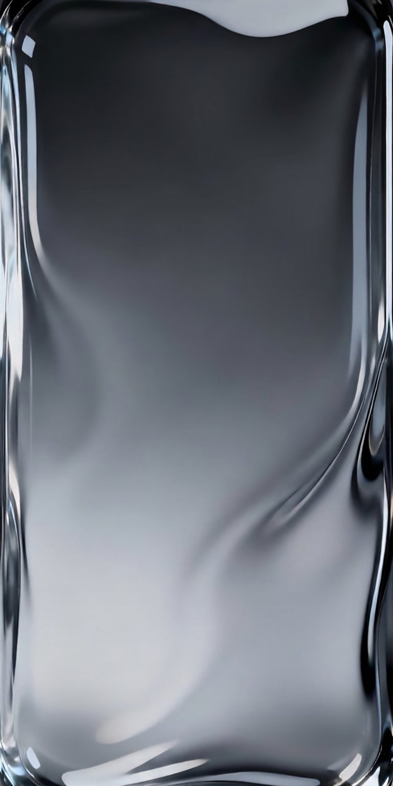 Enhance your iPhone with this stunning 4K wallpaper featuring a molten silver liquid texture with realistic light reflections. This abstract wallpaper uses chrome-like waves and metallic shines to create a sophisticated, high-tech aesthetic for your home screen.
