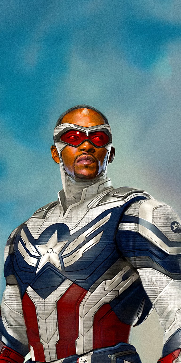 Falcon Captain America Brave New World wallpaper in 4K