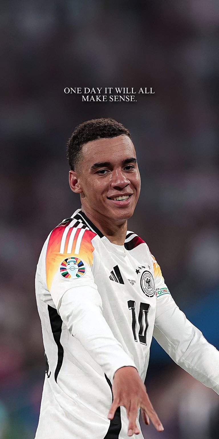 Jamal Musiala quotes wallpaper 4k iPhone