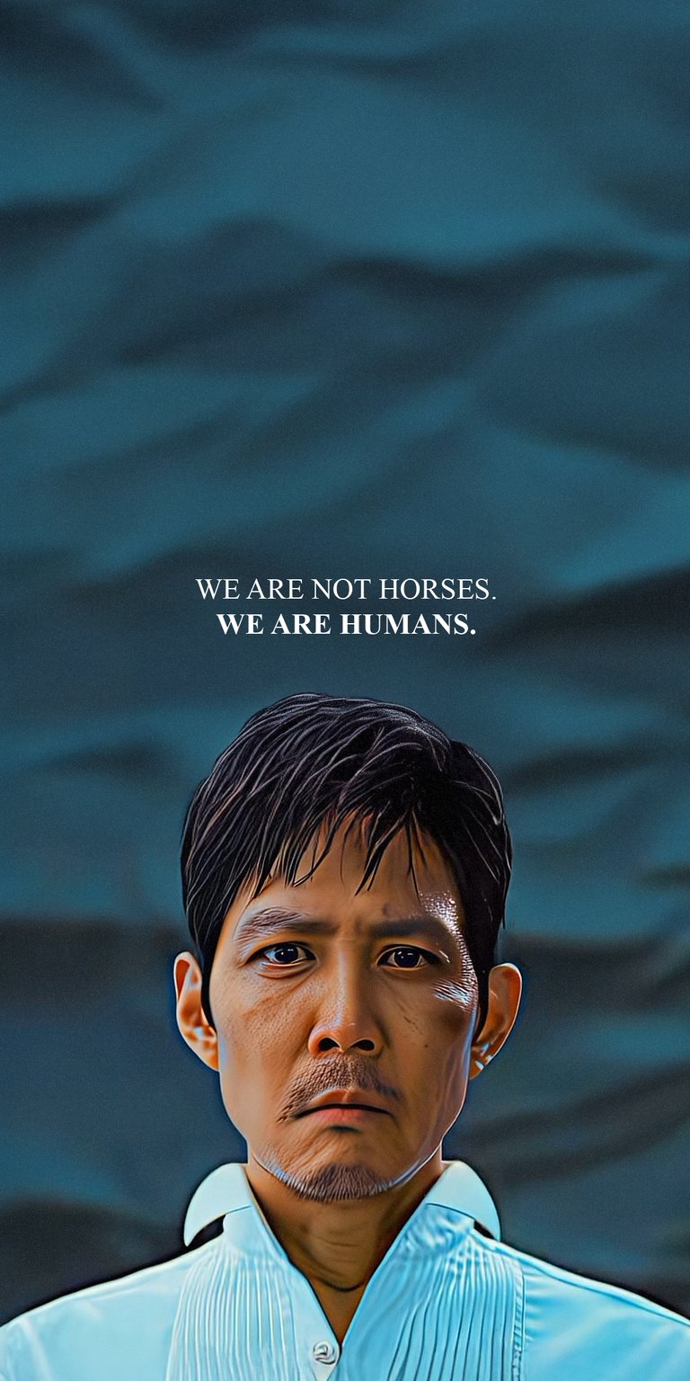 Seong Gi hun quotes wallpaper 4k iPhone