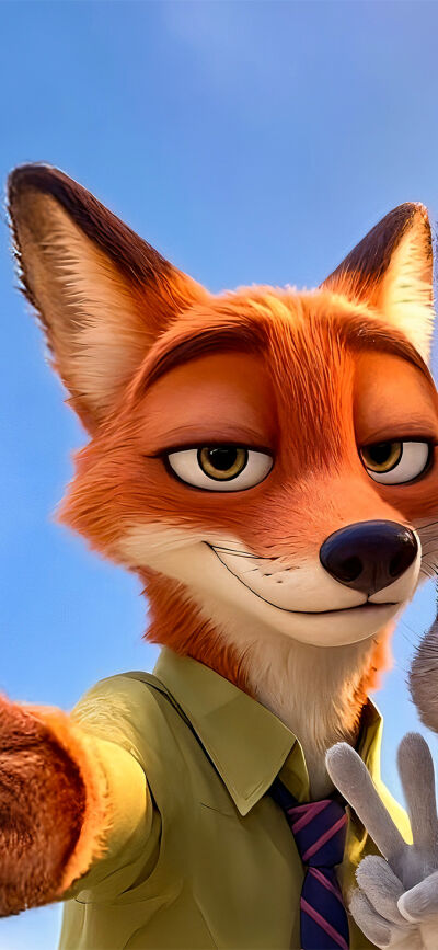 Zootopia matching wallpaper iPhone 4K