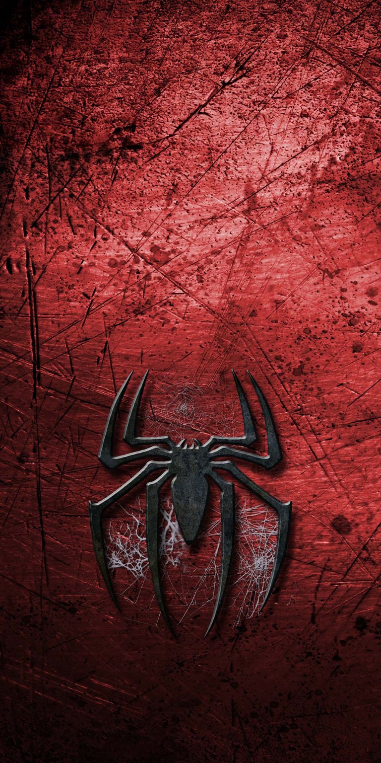 Spiderman logo wallpaper for iPhone