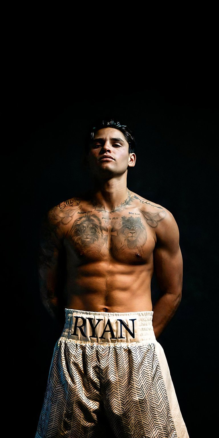 Get this American professional boxer Ryan Garcia portrait in ultra HD 4K resolution. He is known for his fast hand speed and powerful left hook wallpaper.