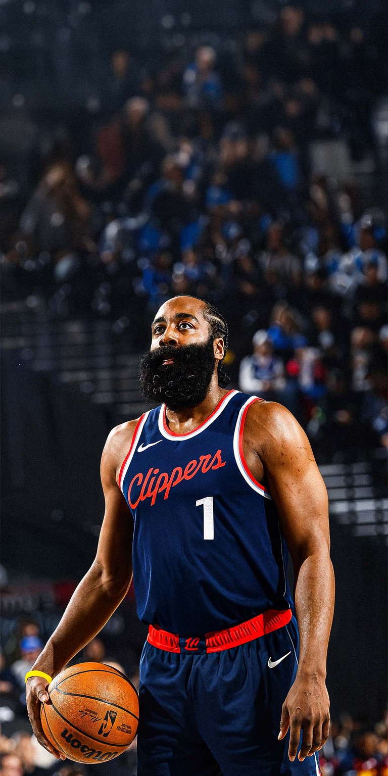 James Harden of the LA Clippers Wallpaper for Phone