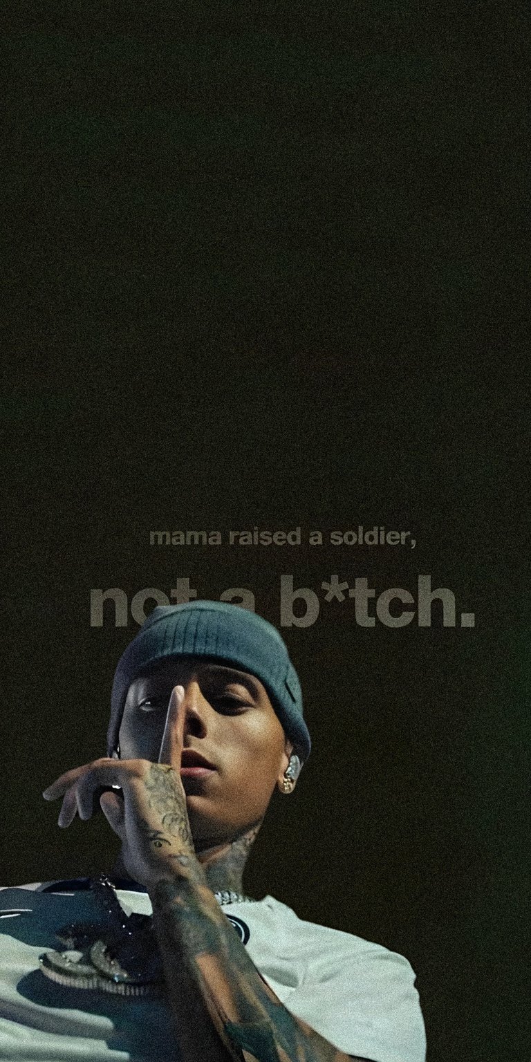 Get this awesome Central Cee 4K wallpaper for your iPhone! This wallpaper features Central Cee with a beanie, a finger to his lips, and a neck full of jewelry.