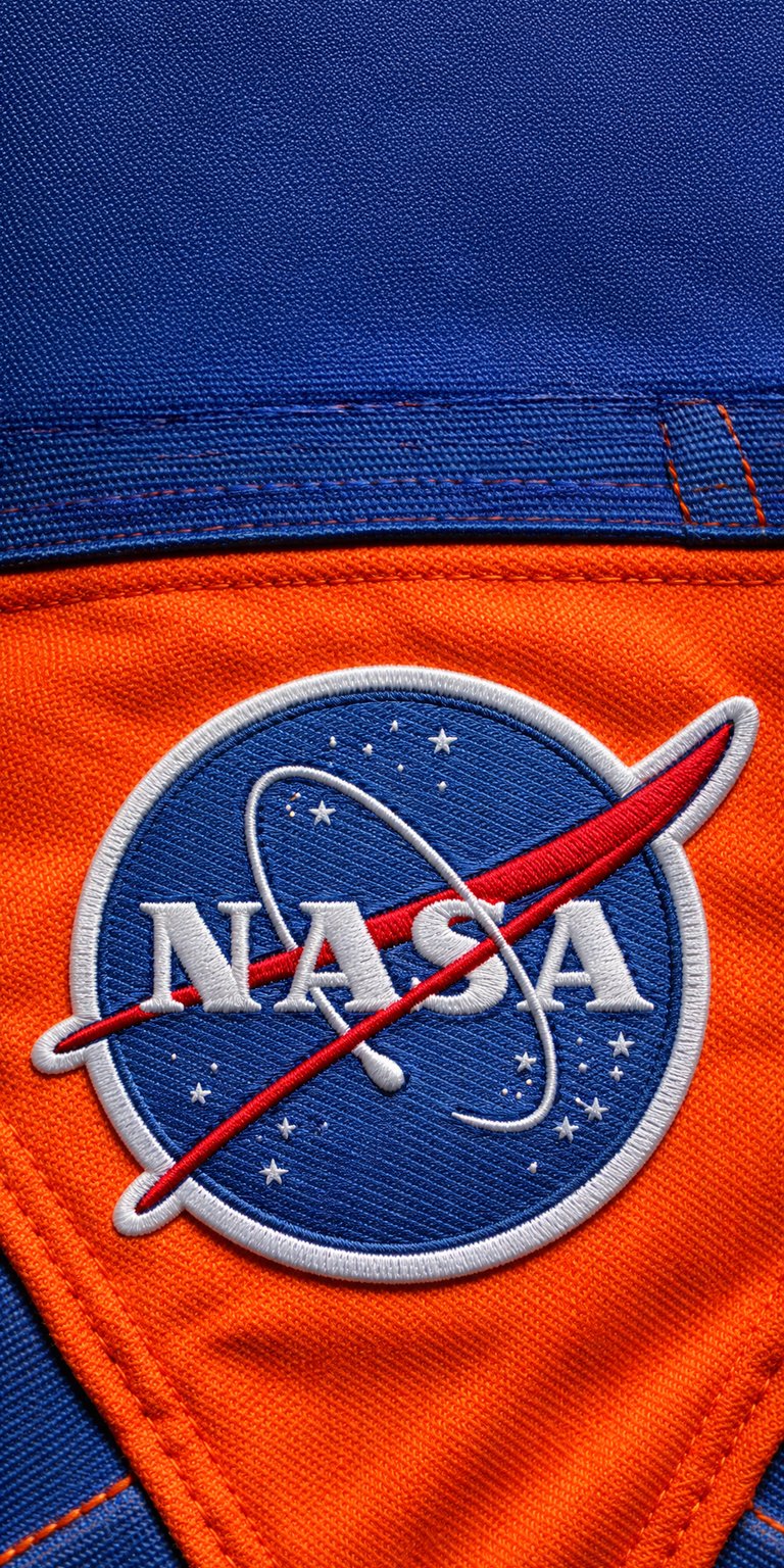 Featuring the iconic "meatball" logo, this NASA 4K wallpaper brings the spirit of space exploration to your iPhone. The design showcases high-definition fabric textures and vivid colors, making it the perfect wallpaper for science enthusiasts.