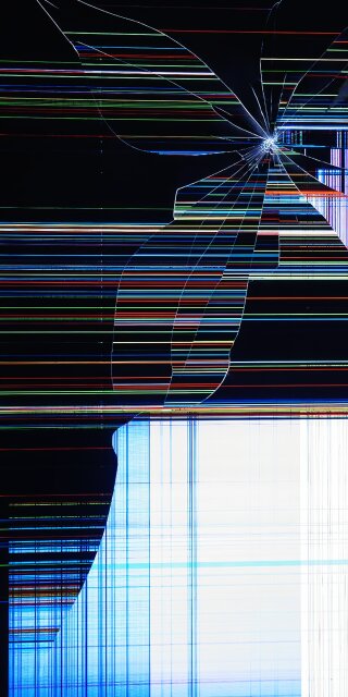 Broken screen wallpaper iPhone 4k