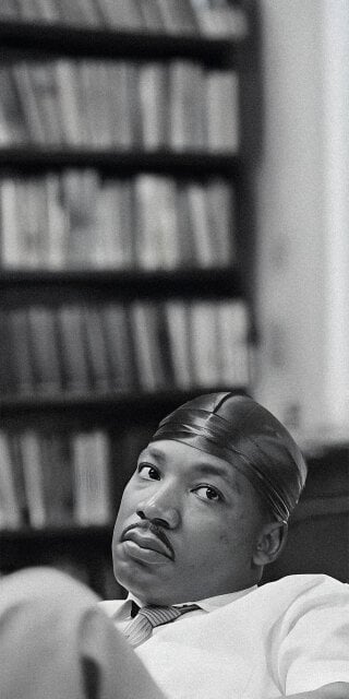 Martin Luther King Wearing Cap Wallpaper