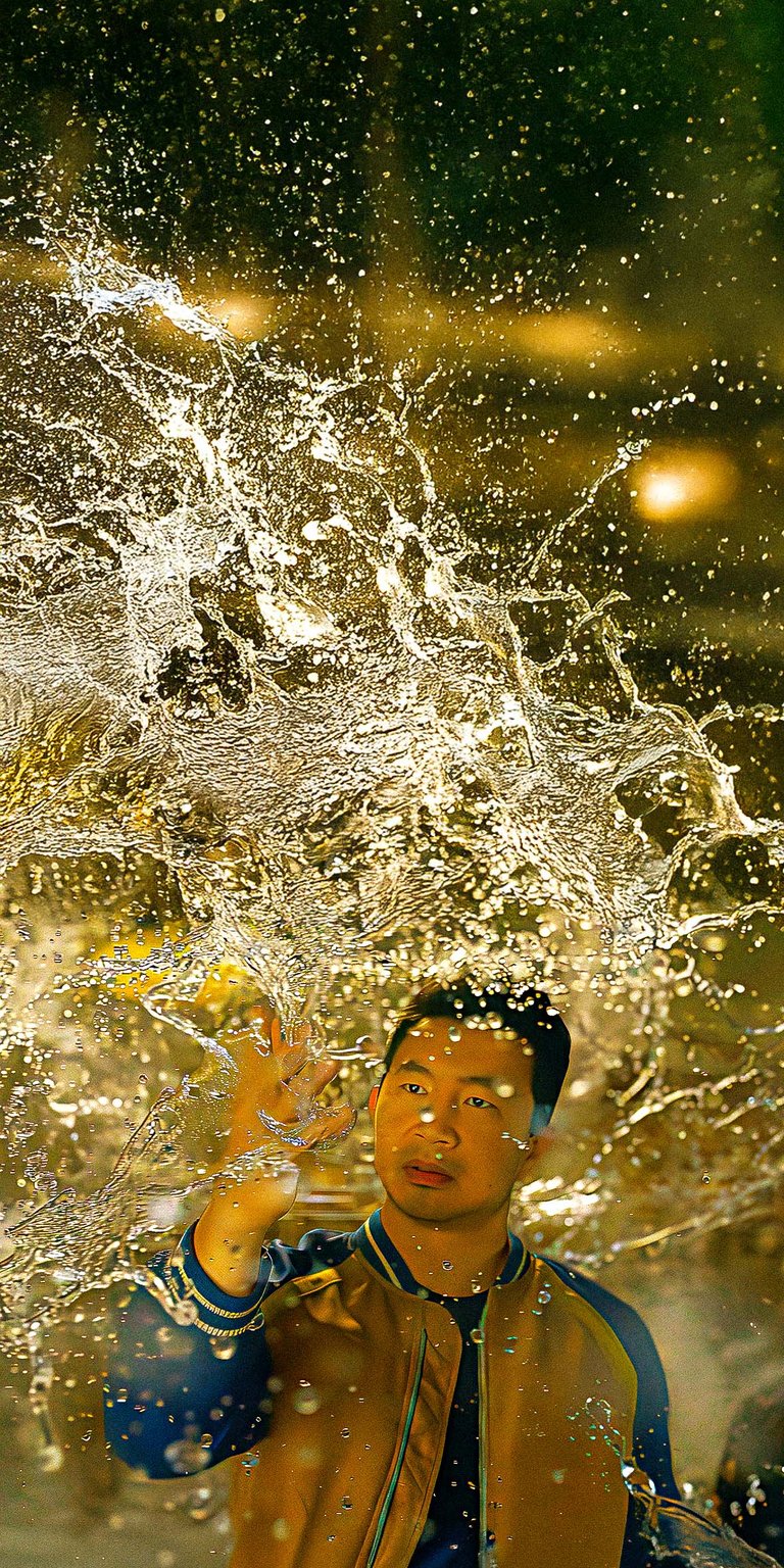 Shang Chi Controls Water Wallpaper for iPhone
