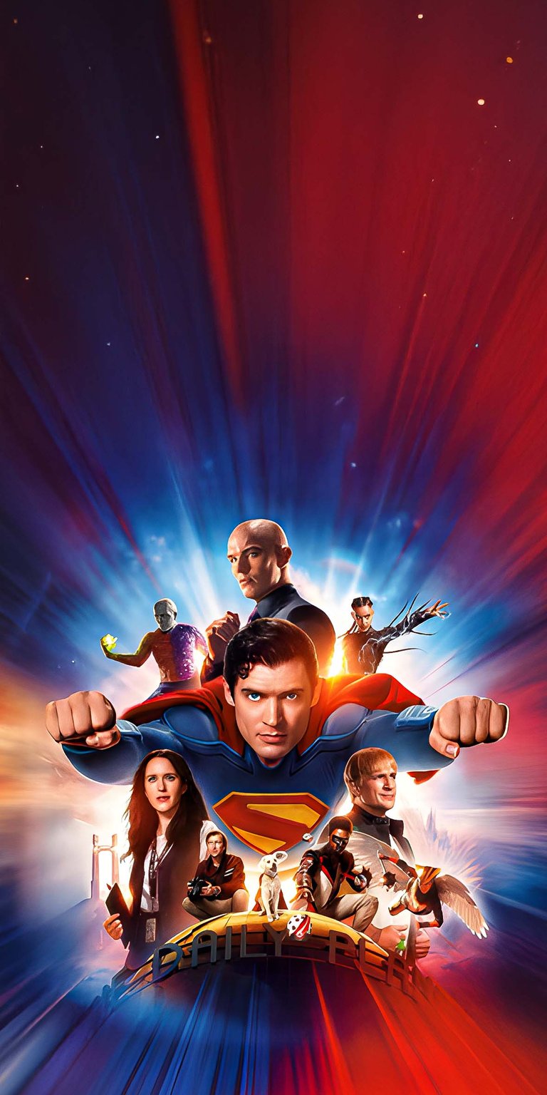 Superman movie poster iPhone wallpaper 4K