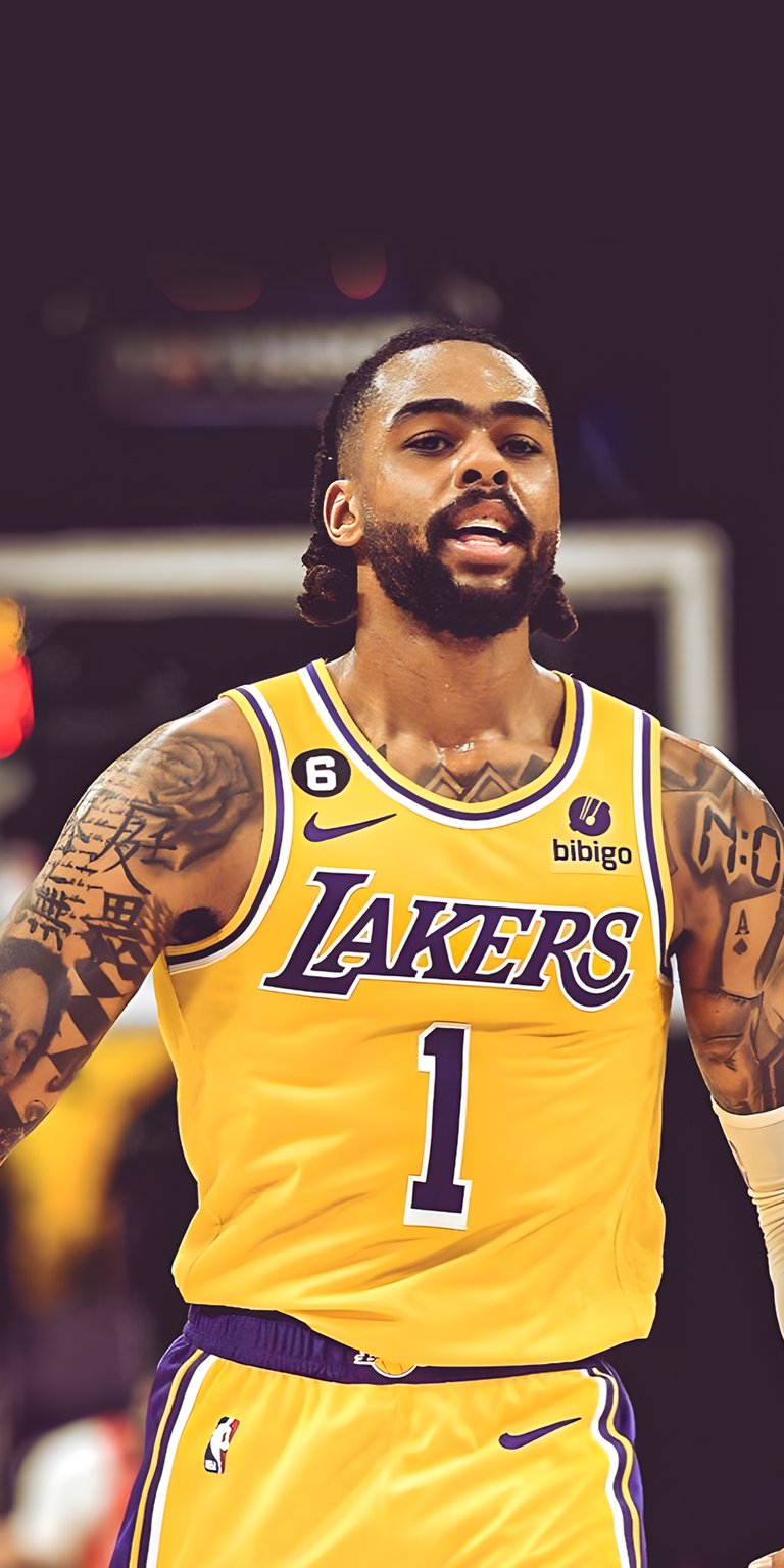 D'Angelo Russell portrait photo wallpaper