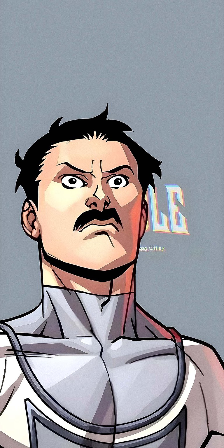 Mustache Mark Invincible Wallpaper HD