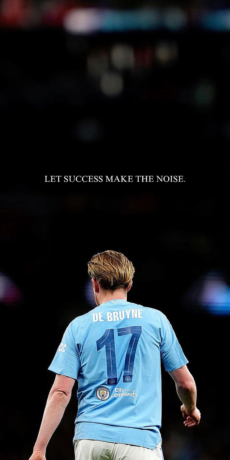 Kevin De Bruyne quotes wallpaper 4k iPhone