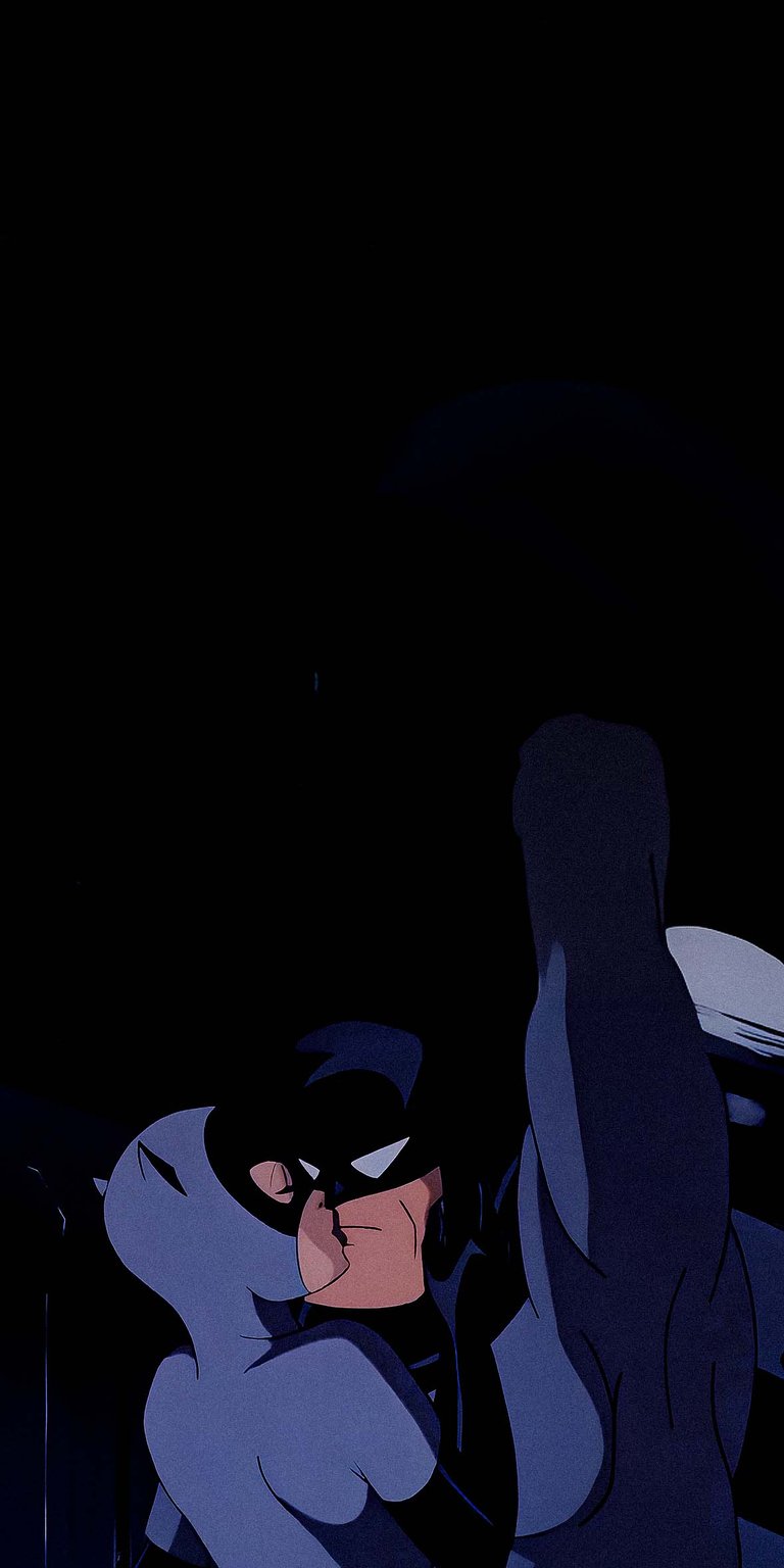 Batman and Catwoman in Love Wallpaper