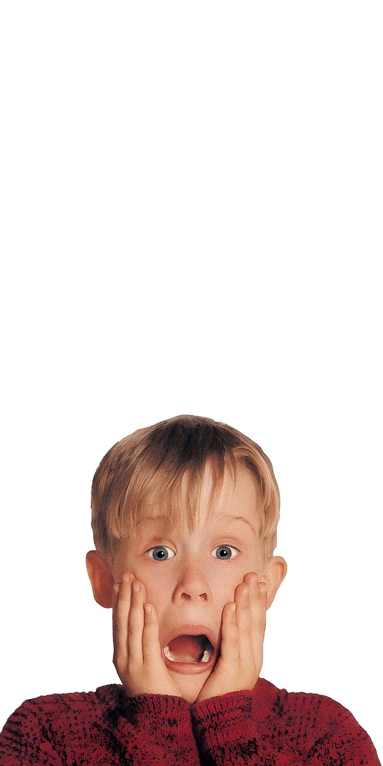 Kevin McCallister scared wallpaper 4k iPhone
