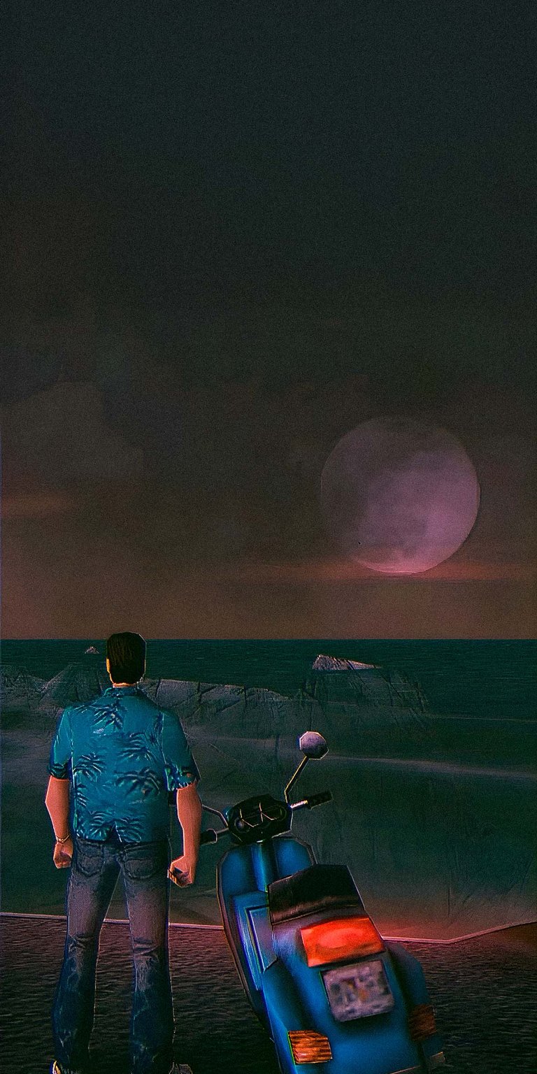 GTA Vice City Character Wallpaper iPhone HD