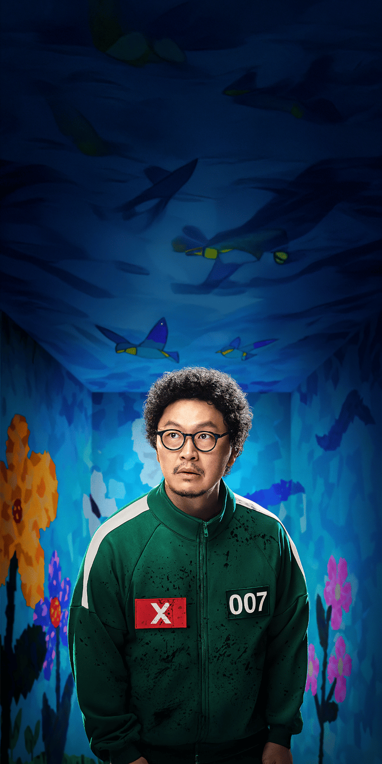 Park Yong-sik Player 007 iPhone wallpaper