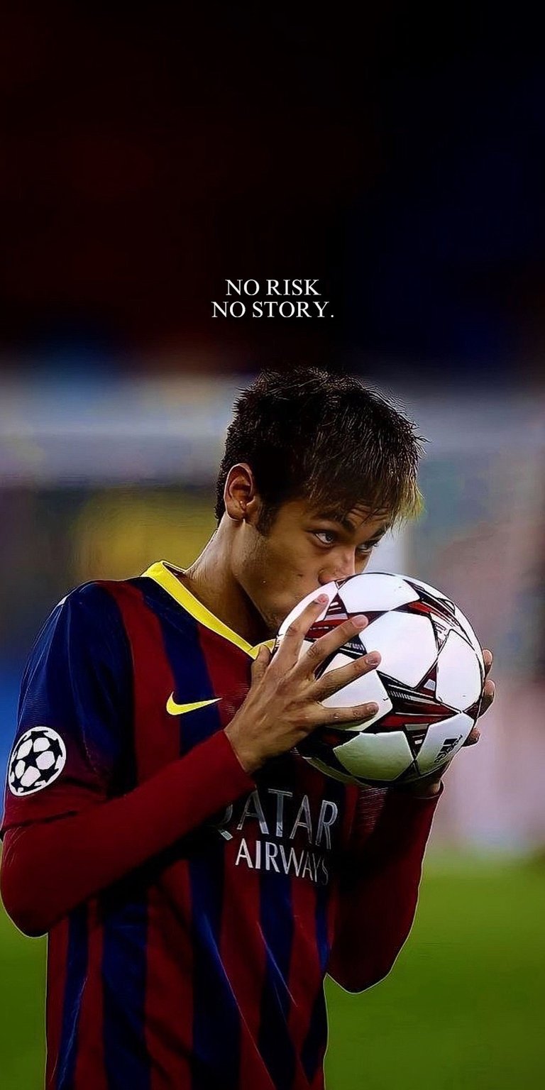 Neymar Jr quotes wallpaper 4k iPhone