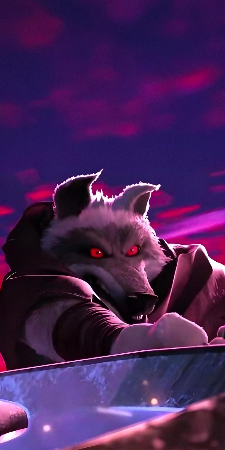 Death Wolf in fight wallpaper iPhone 4K