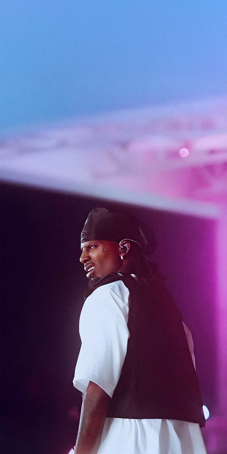 Playboi Carti on Stage Wallpaper