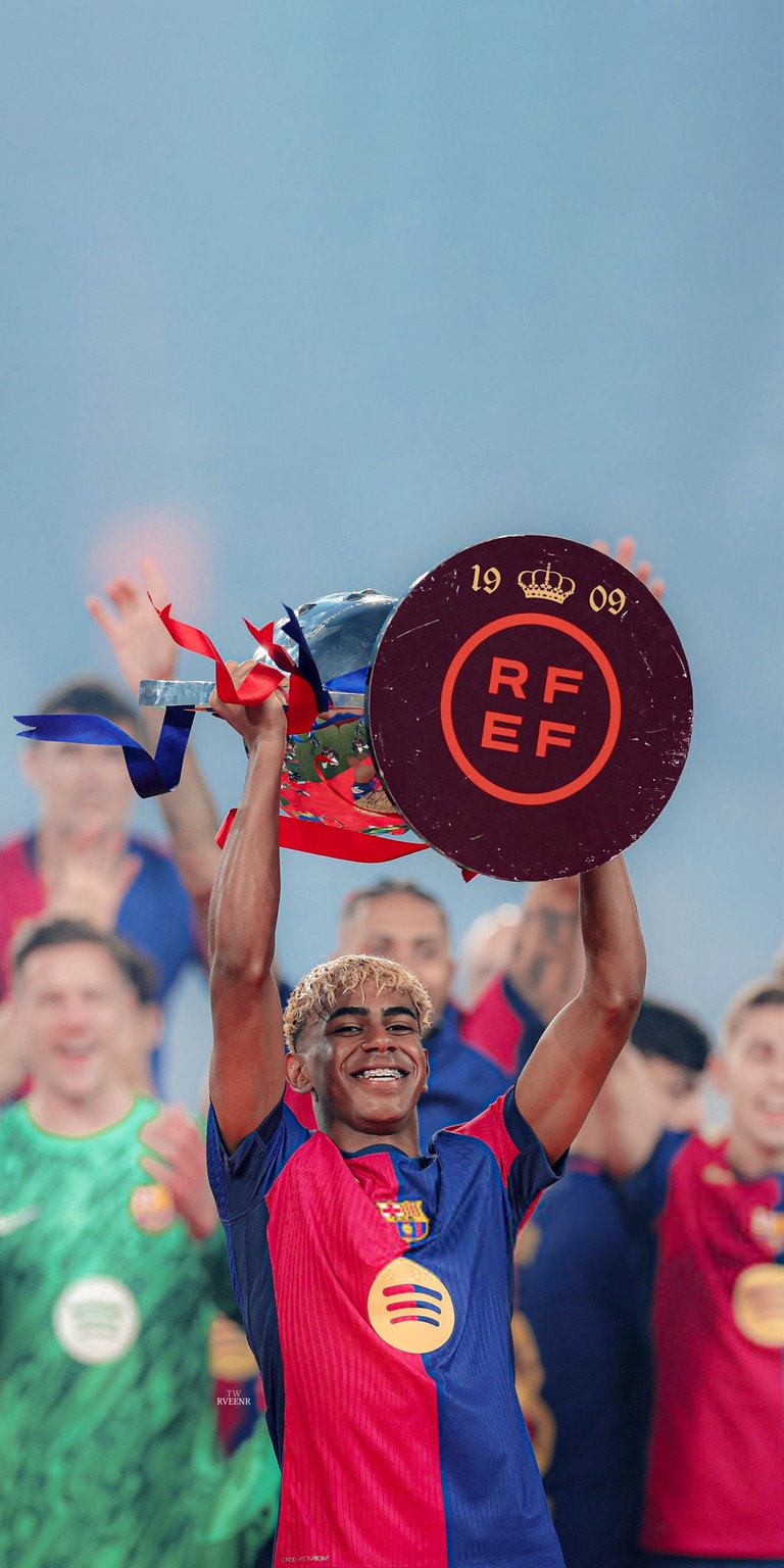 Lamine Yamal Barcelona wallpaper for mobile