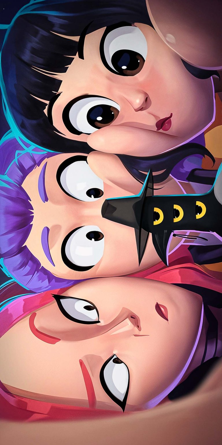 Rumi Mira and Zoey wallpaper iPhone