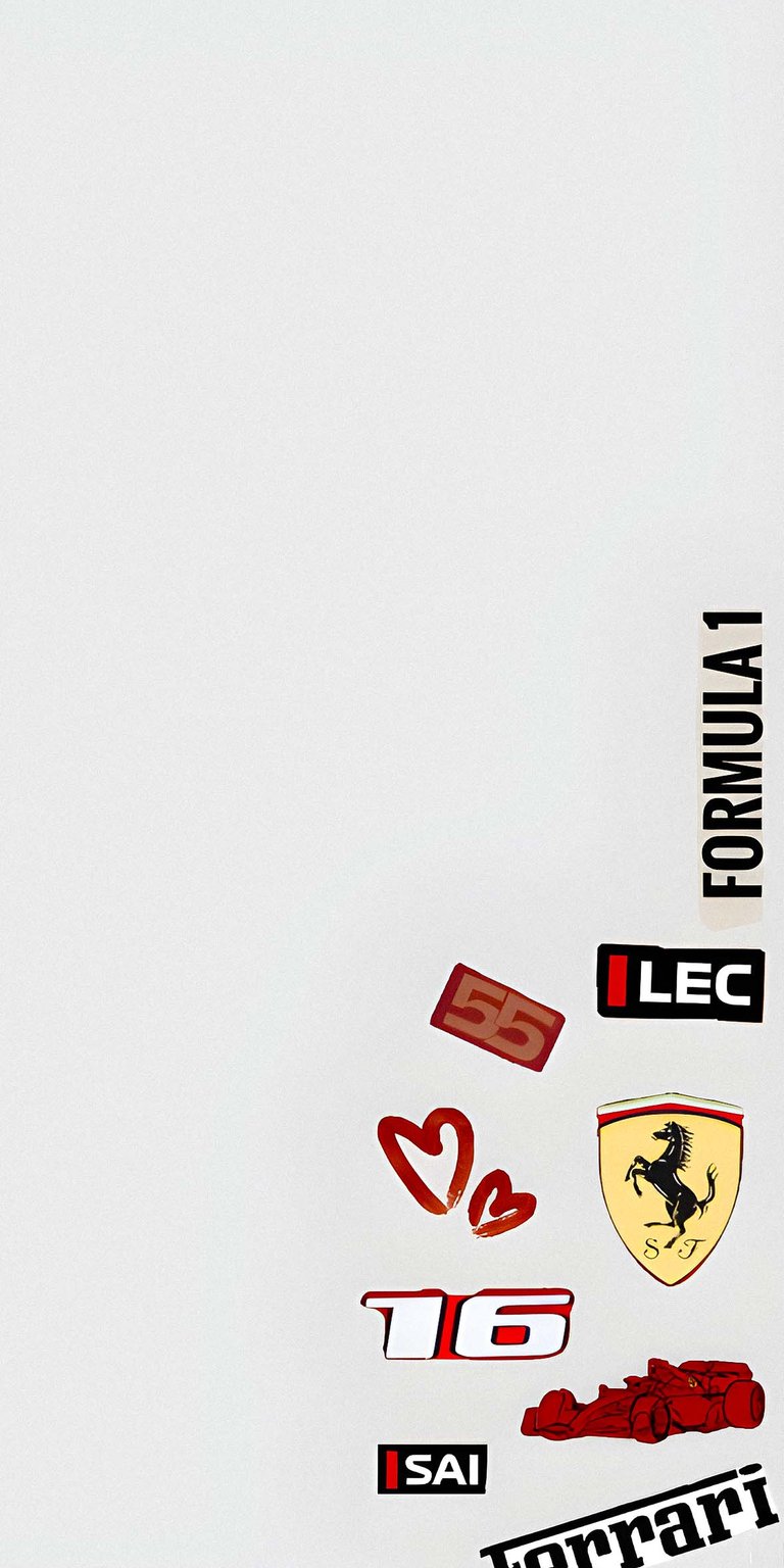 Ferrari stickers wallpaper iPhone