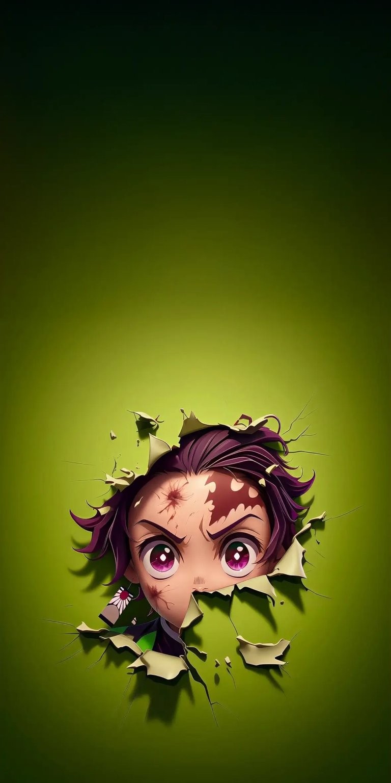 Tanjiro Kamado iPhone wallpaper 4K