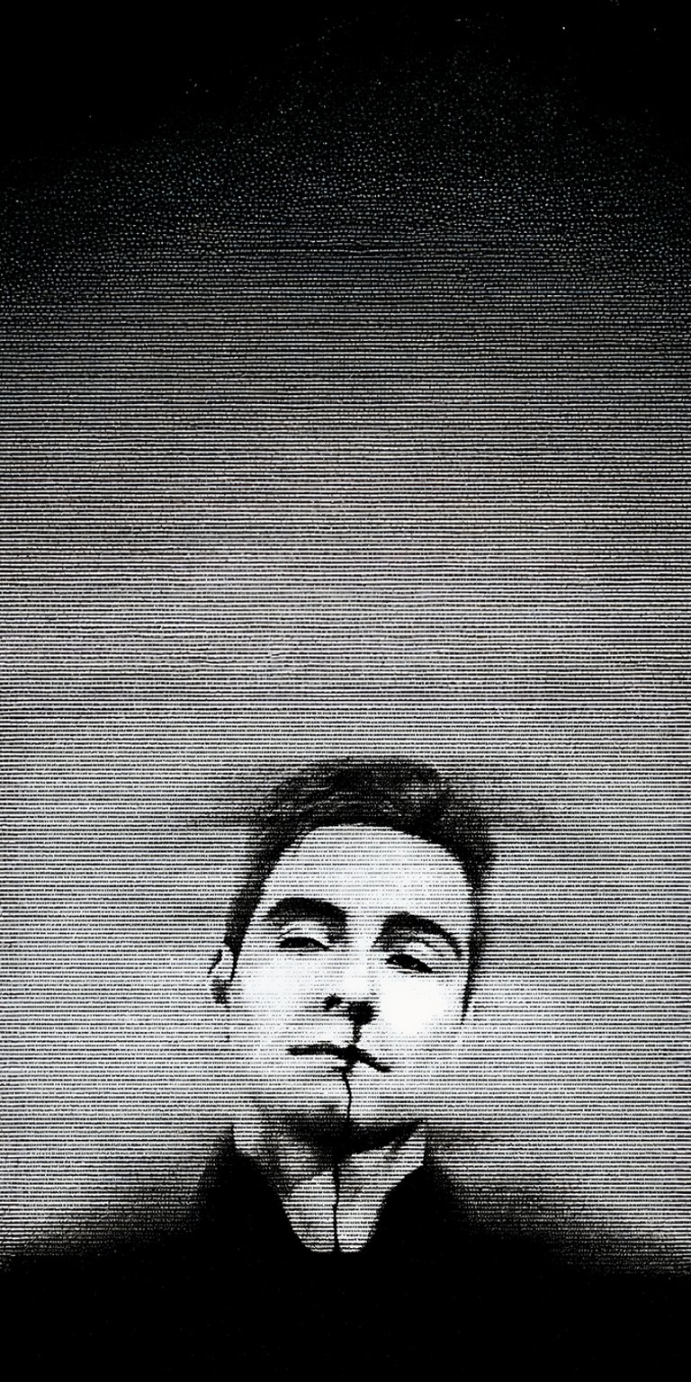 Man with bleeding nose wallpaper iPhone 4K