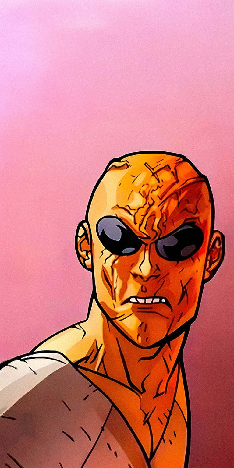 Invincible viltrumite prison variant wallpaper for iPhone