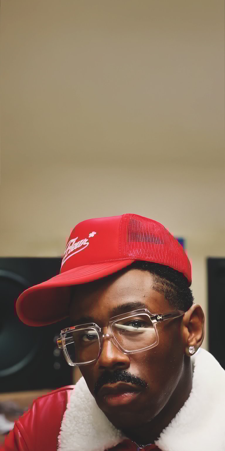 Tyler the Creator, album cover Don't tap the glass wallpaper 4k iPhone