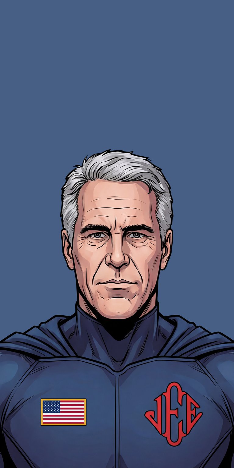 Download this Joe Biden 4K wallpaper for your iPhone, featuring an American flag badge and a red logo on his blue superhero suit. This wallpaper captures the essence of his comic book portrayal.