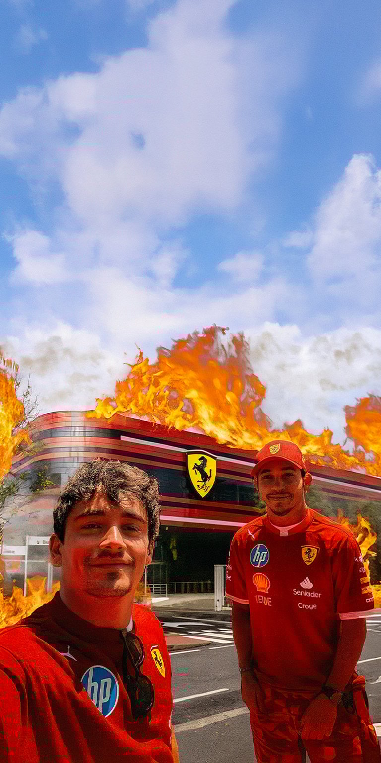 Ferrari Charles Leclerc and Lewis Hamilton wallpaper iPhone 4K