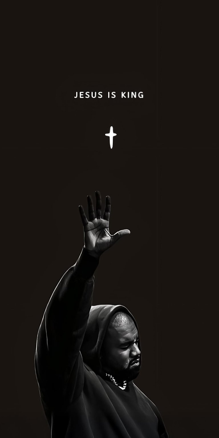Kanye West Jesus is King iPhone wallpaper 4K