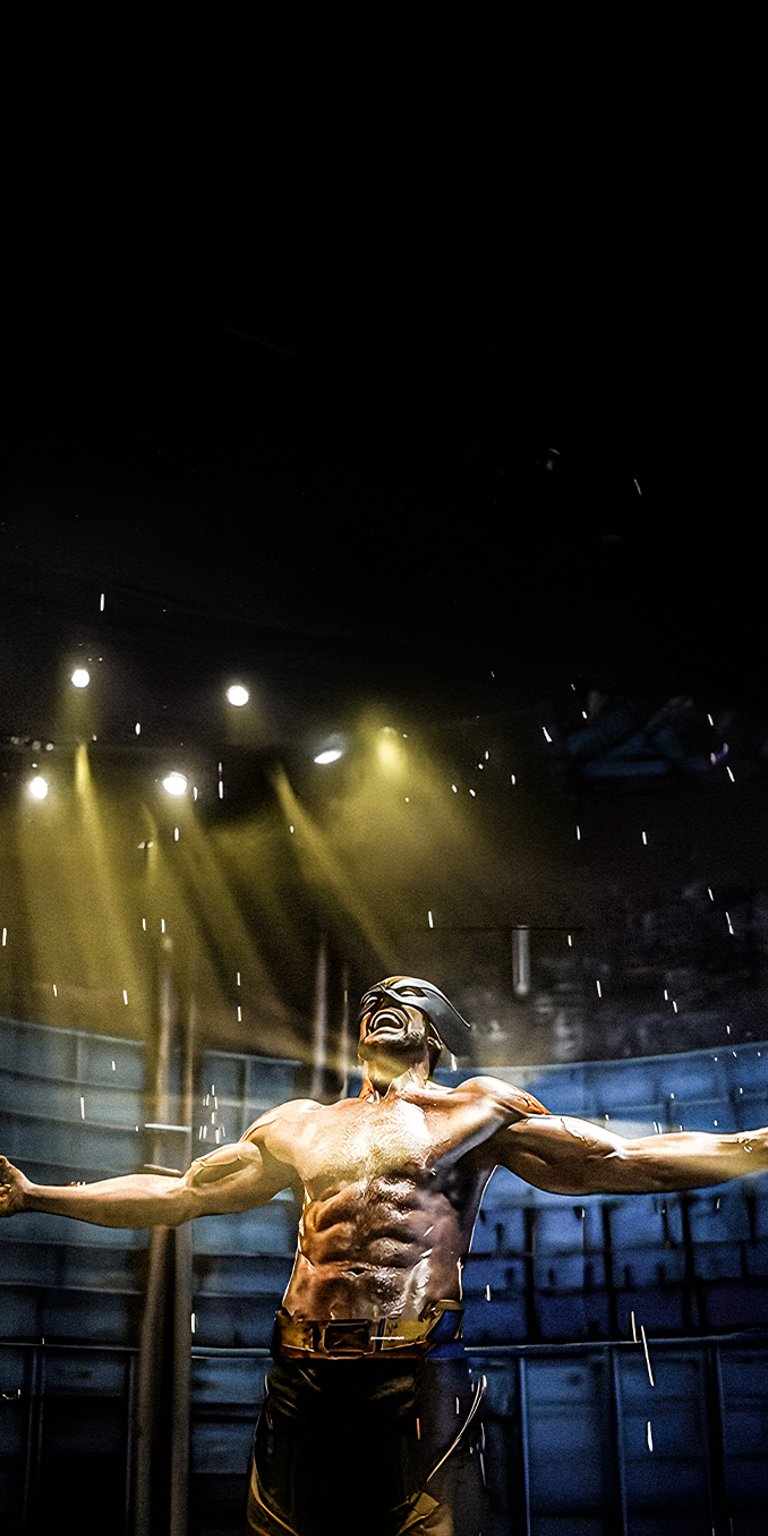 Wolverine Hugh Jackman topless poster wallpaper 4k