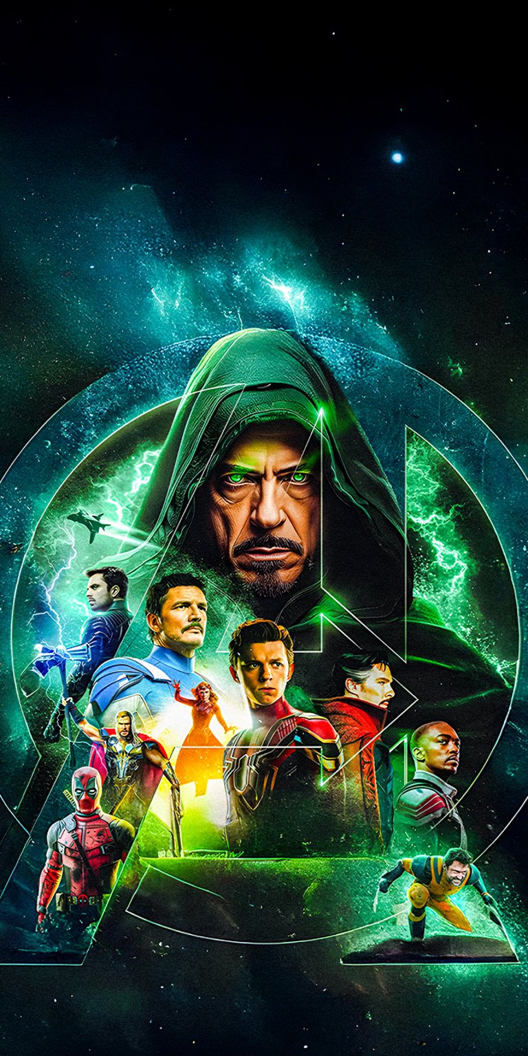 Dr. Doom poster Wallpaper iPhone 4K