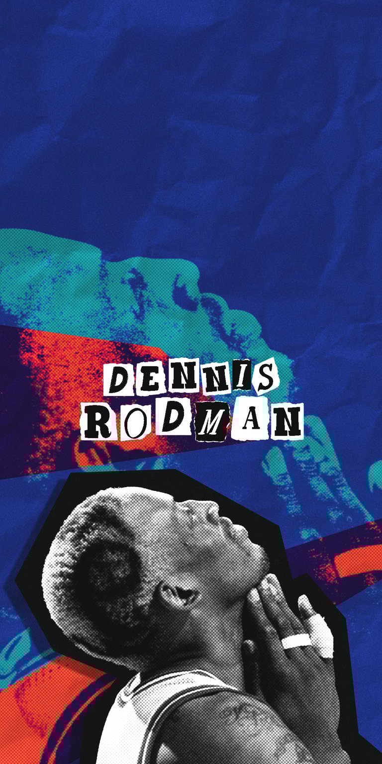 Dennis Rodman wallpaper for iPhone