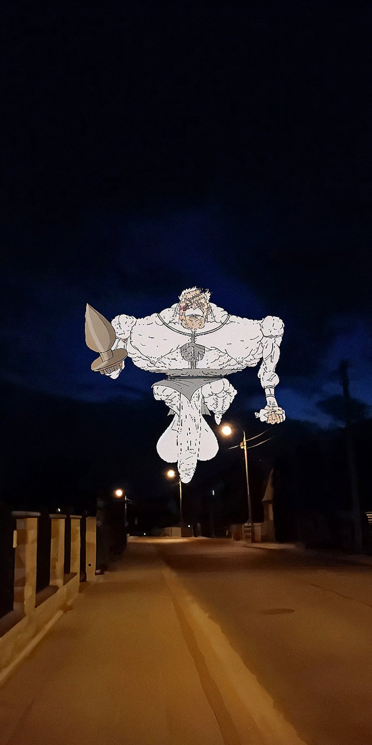 Conquest flying on the streets wallpaper iPhone 4K