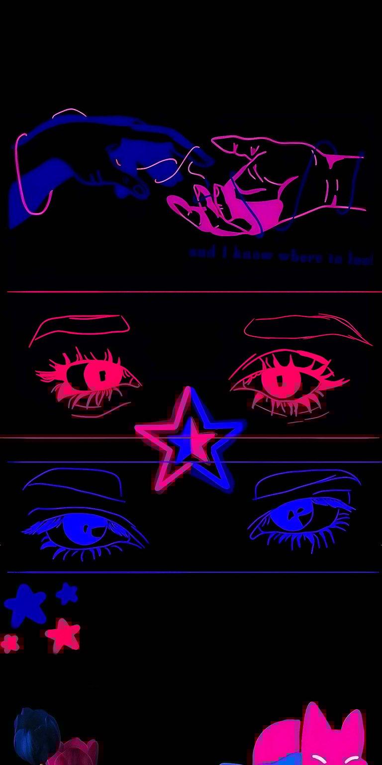 TV Girl Dark Wallpaper for iPhone HD