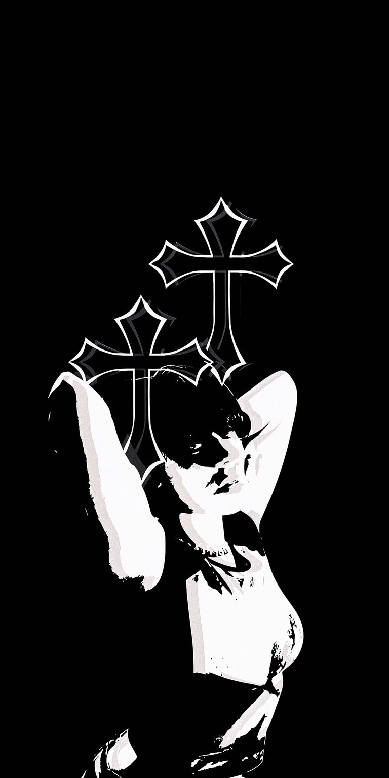 Billie Eilish Chrome Hearts Dark Wallpaper