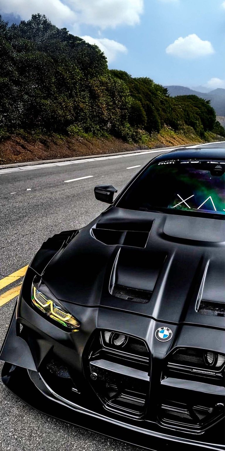 M3 matte black iPhone wallpaper HD