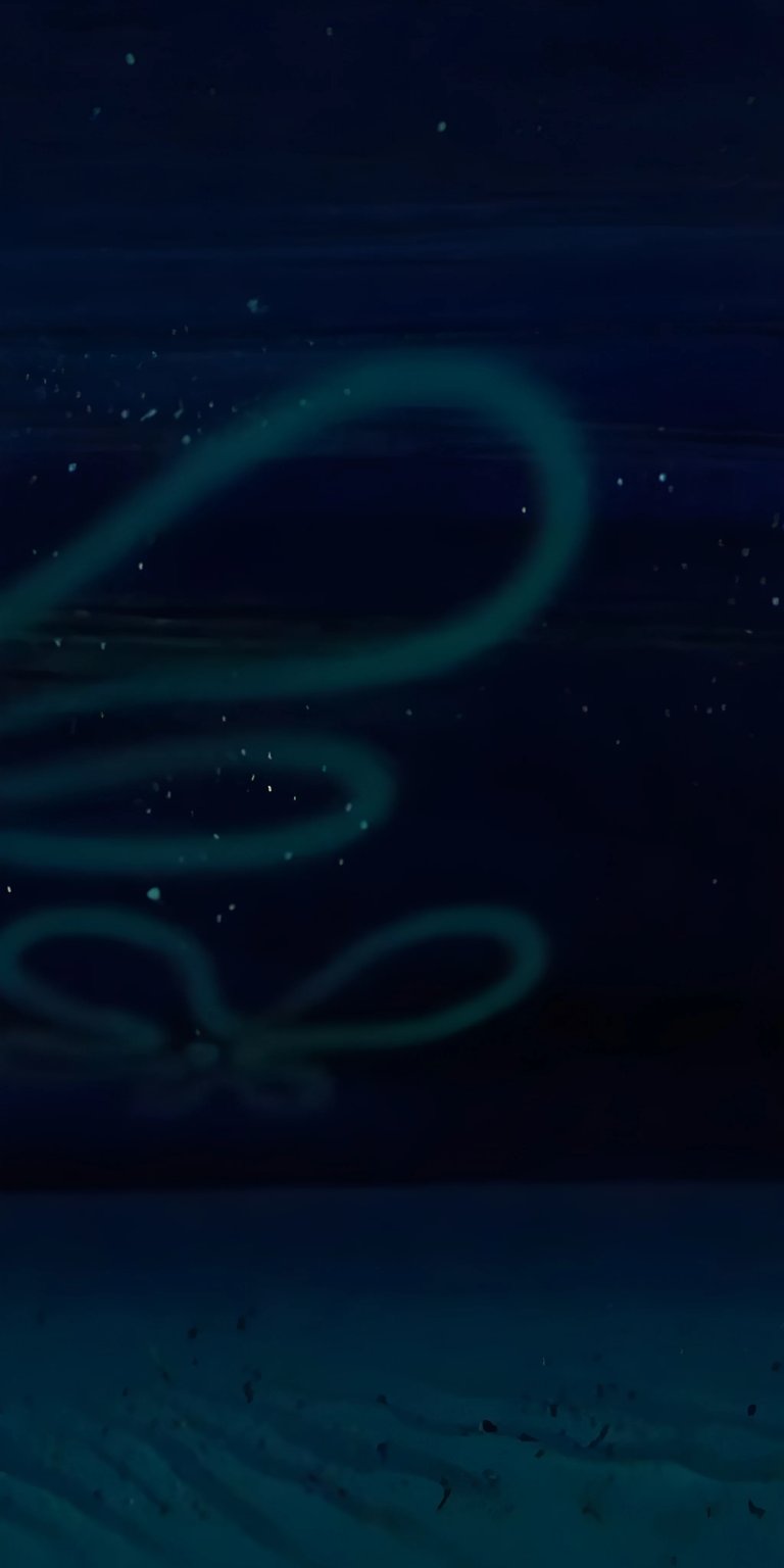Spongebob ocean at night iPhone wallpaper HD
