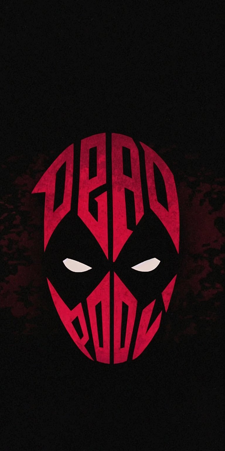 Deadpool movie art wallpaper iOS 4K